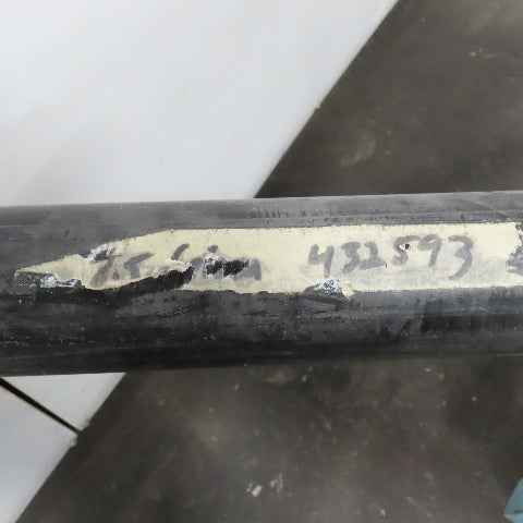 Rochling 2-1/2" Diameter Acetal Celcon Black Rod 97"