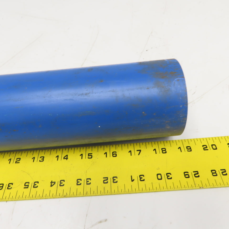 3" Diameter Acetal Dark Blue Rod 17"