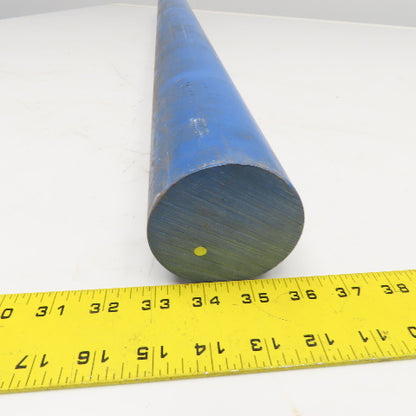 3" Diameter Acetal Dark Blue Rod 40"