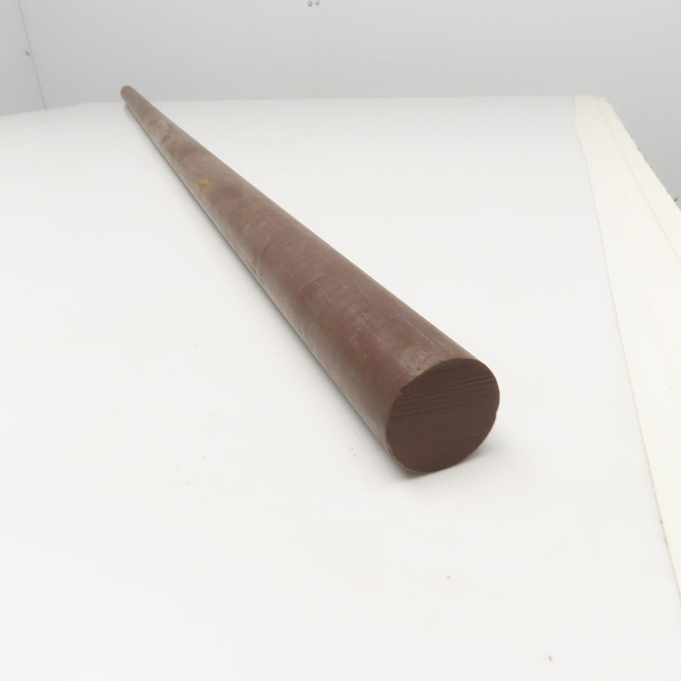 1-1/2" Diameter Celcon Brown Rod 60"