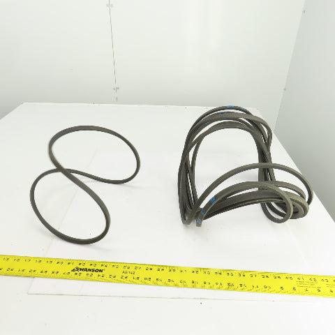 Gates SST A53 V-Belt 55" L 1/2" x 5/16" Lot Of 8