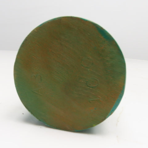 2-1/2" Diam. Pomalux M25 DK Green Polyoxymethylene Rod 40"
