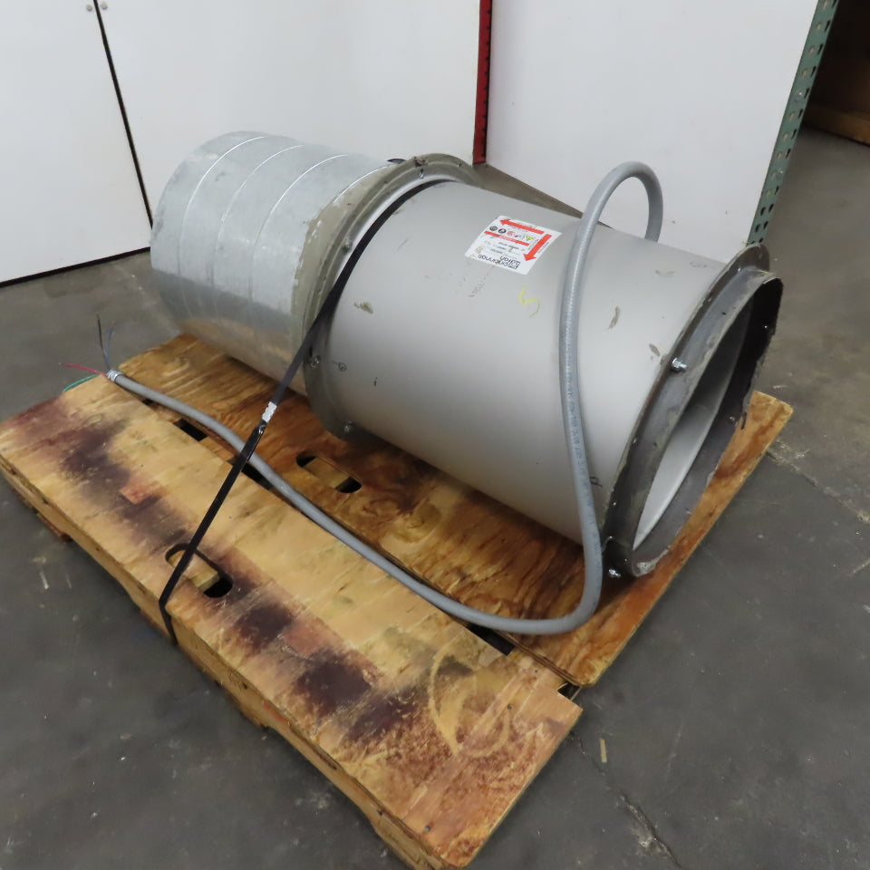 Cincinnati Fan 18636T33/4 18" Direct Drive Tubeaxial Fan 3/4Hp 208-230/460V