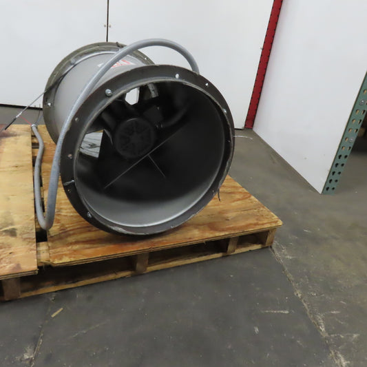 Cincinnati Fan 18636T33/4 18" Direct Drive Tubeaxial Fan 3/4Hp 208-230/460V