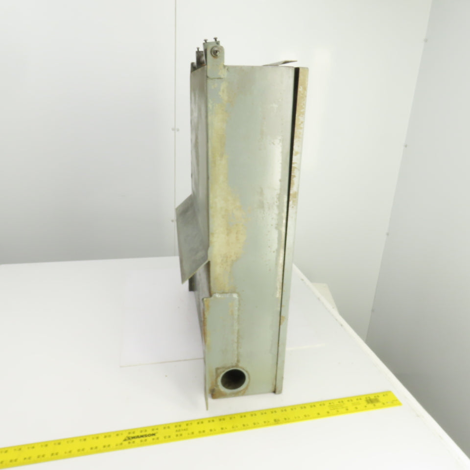 30" x 23-1/2" x 6-1/2" Electrical Enclosure W/Backplate & Disconnect