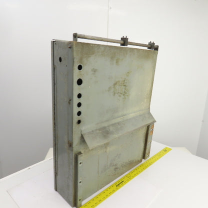 30" x 23-1/2" x 6-1/2" Electrical Enclosure W/Backplate & Disconnect