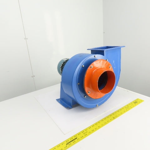 2.2kW Direct Drive Centrifugal Blower 5x6-1/2" Disch 480V 3PH 3460RPM 9-3/4" Dia
