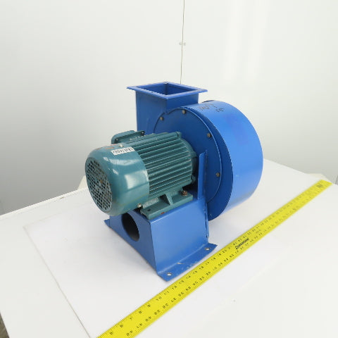 2.2kW Direct Drive Centrifugal Blower 5x6-1/2" Disch 480V 3PH 3460RPM 9-3/4" Dia