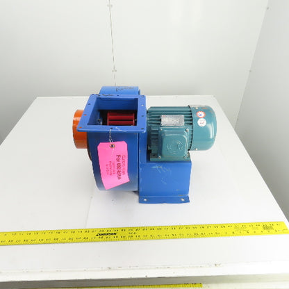 2.2kW Direct Drive Centrifugal Blower 5x6-1/2" Disch 480V 3PH 3460RPM 9-3/4" Dia