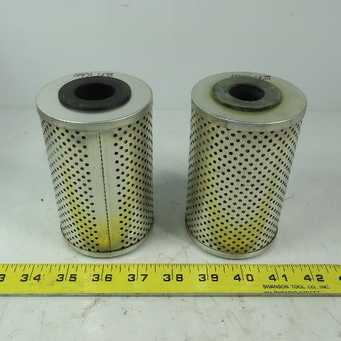 NAPA Gold 1435 Hydraulic Cartridge Oil Filter Package of 2