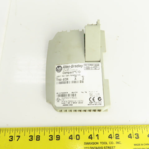Allen Bradley 1769-ECR Ser A Rev 2 Compact I/O Right End Cap Terminator