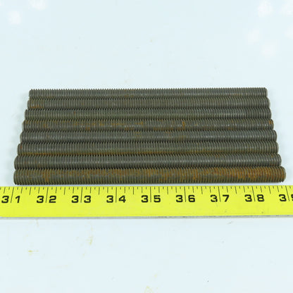 1/2"-13 x 8" Steel Fully Threaded Rod Lot of 8