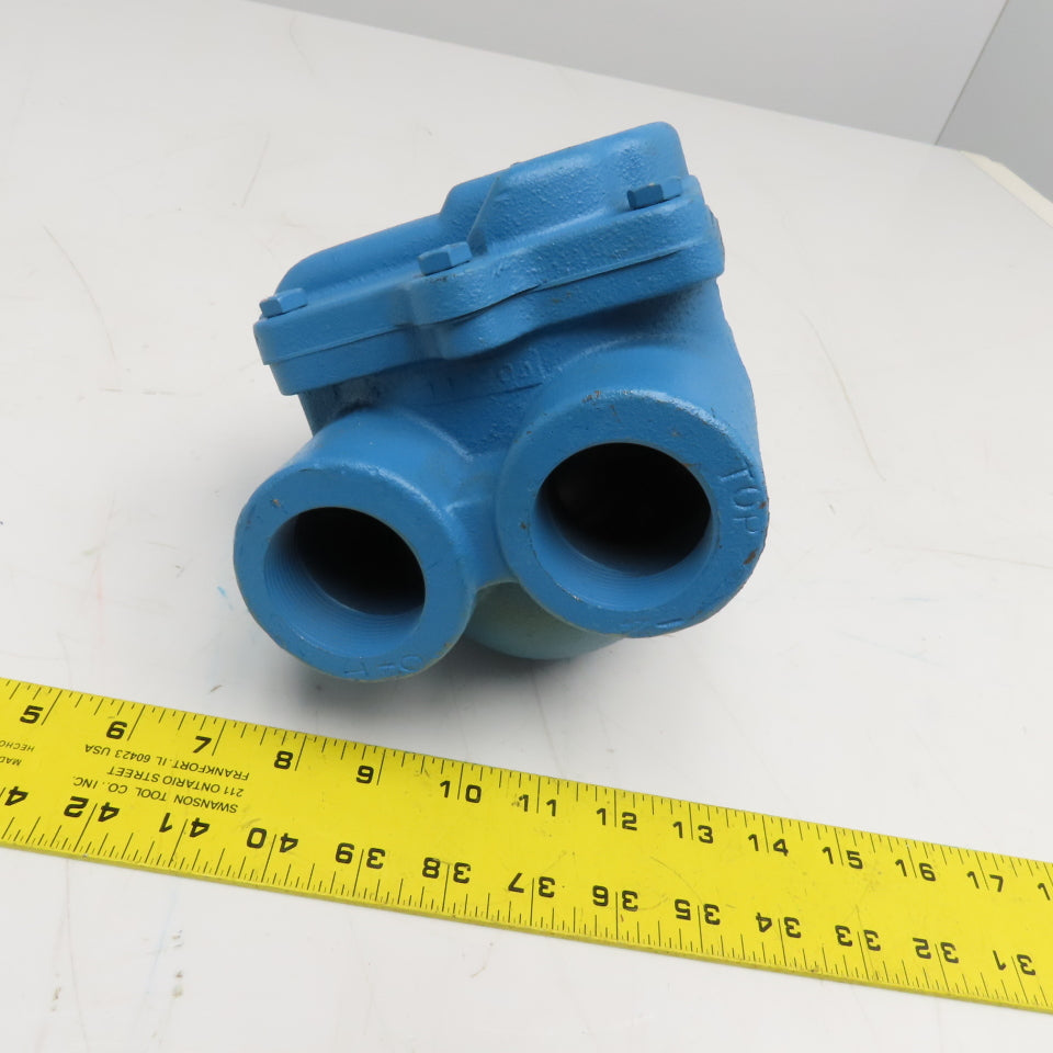 Mepco 44-730A 1/2" NPT 30PSI Cast Iron Float Steam Trap