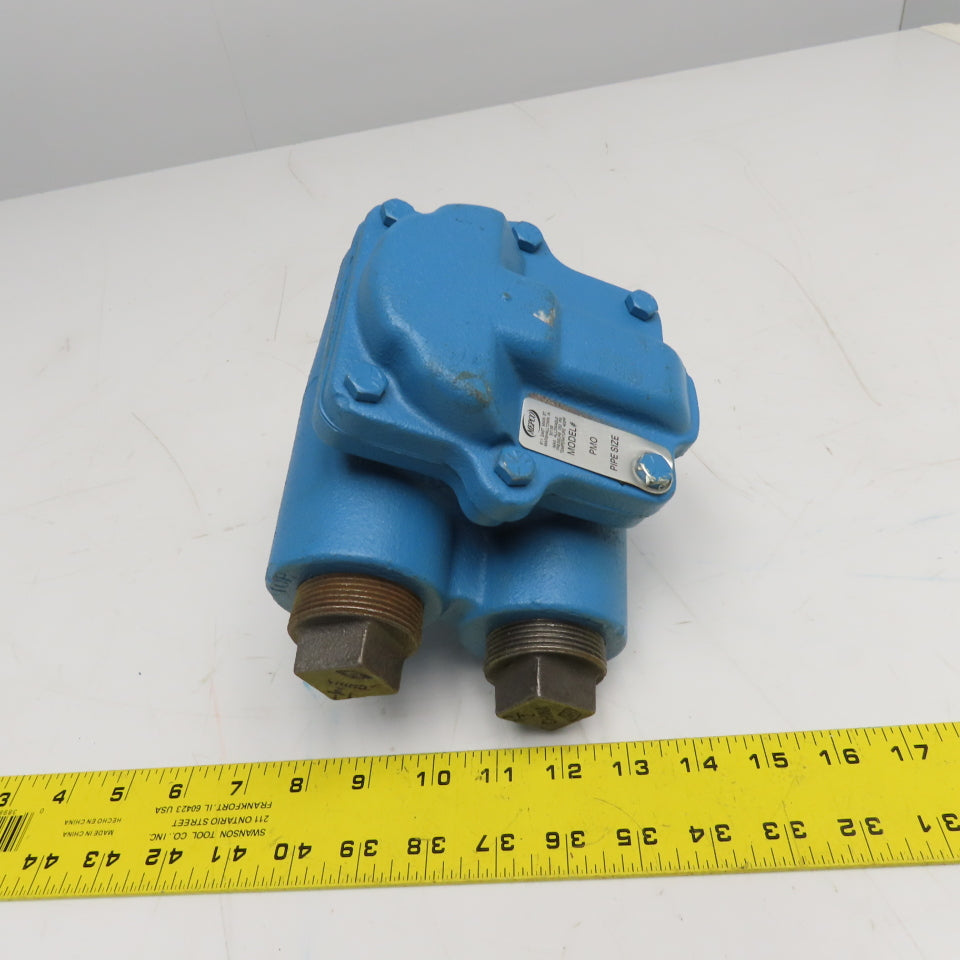 Mepco 44-730A 1/2" NPT 30PSI Cast Iron Float Steam Trap