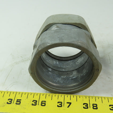 2"  ENT Straight Steel Compression Coupling Connector Lot of 2