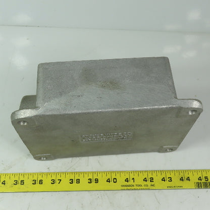 Crouse Hinds AJ56 Back Box W/ 1-1/2" Hub Cast Aluminum