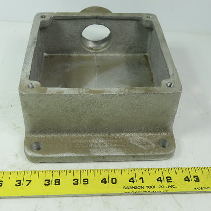 Crouse Hinds AJ56 Back Box W/ 1-1/2" Hub Cast Aluminum