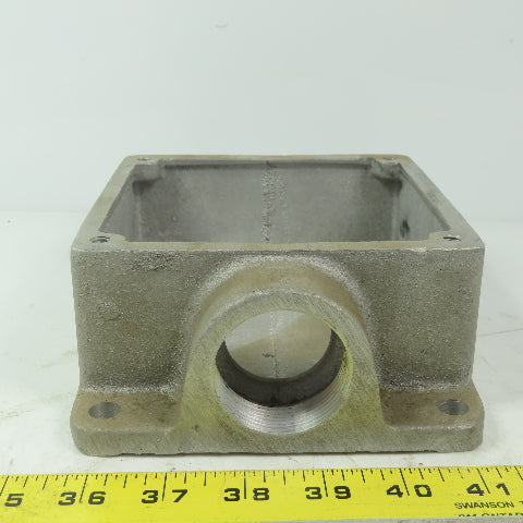 Crouse Hinds AJ56 Back Box W/ 1-1/2" Hub Cast Aluminum