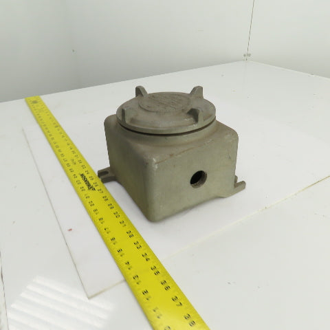 Adalet 7-1/2" x 6-1/2" Hazardous Locations Outlet Junction Box 1" & 3/4" NPT