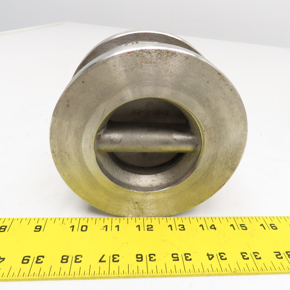 3.0-72-01 3" Stainless Steel Wafer Steam Check Valve