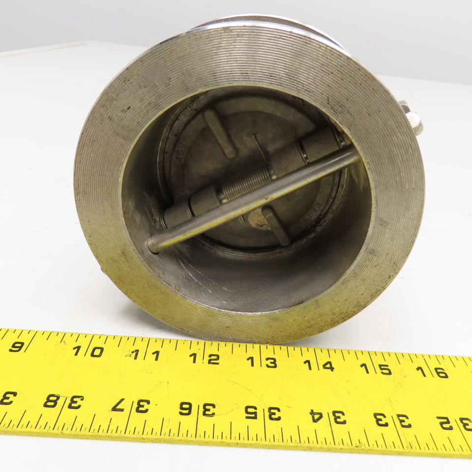 3.0-72-01 3" Stainless Steel Wafer Steam Check Valve