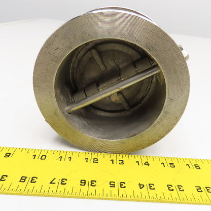 3.0-72-01 3" Stainless Steel Wafer Steam Check Valve