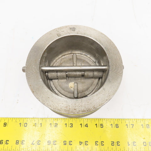 3.0-72-01 3" Stainless Steel Wafer Steam Check Valve