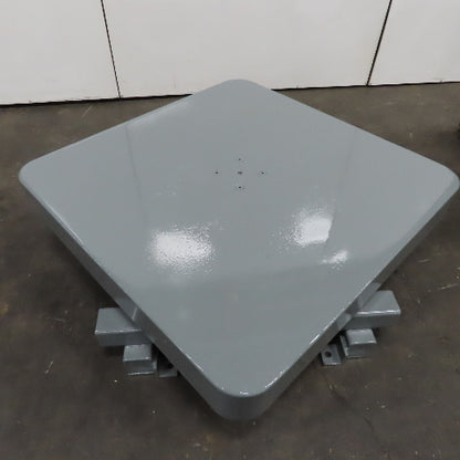 Buhrt Engineering 48" x 48" x 19" Tall Rotating Turn Table Pallet Carousel