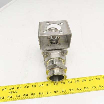 SVF 2" Stainless Steel Sanitary Ball Valve Class 1000