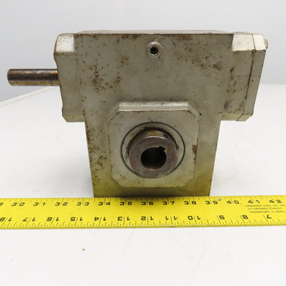 Grove Gear 26M-1 10:1 Ratio Right Angle Gear Reducer 175RPM Output
