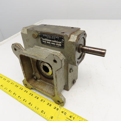 Grove Gear 26M-1 10:1 Ratio Right Angle Gear Reducer 175RPM Output