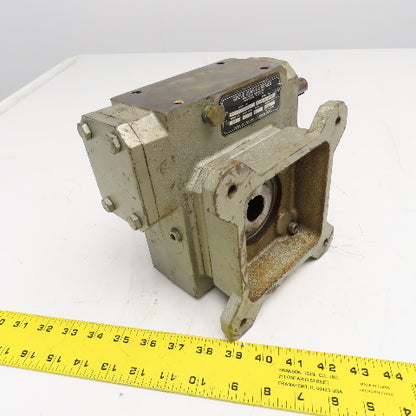 Grove Gear 26M-1 10:1 Ratio Right Angle Gear Reducer 175RPM Output