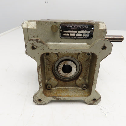 Grove Gear 26M-1 10:1 Ratio Right Angle Gear Reducer 175RPM Output