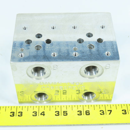 Daman C08959 2 Space D03 Valve Aluminum Hydraulic Manifold