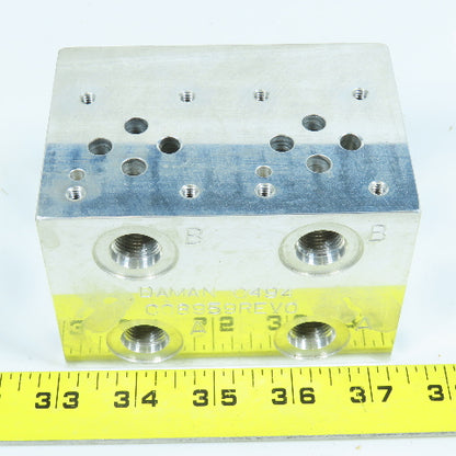 Daman C08959 2 Space D03 Valve Aluminum Hydraulic Manifold
