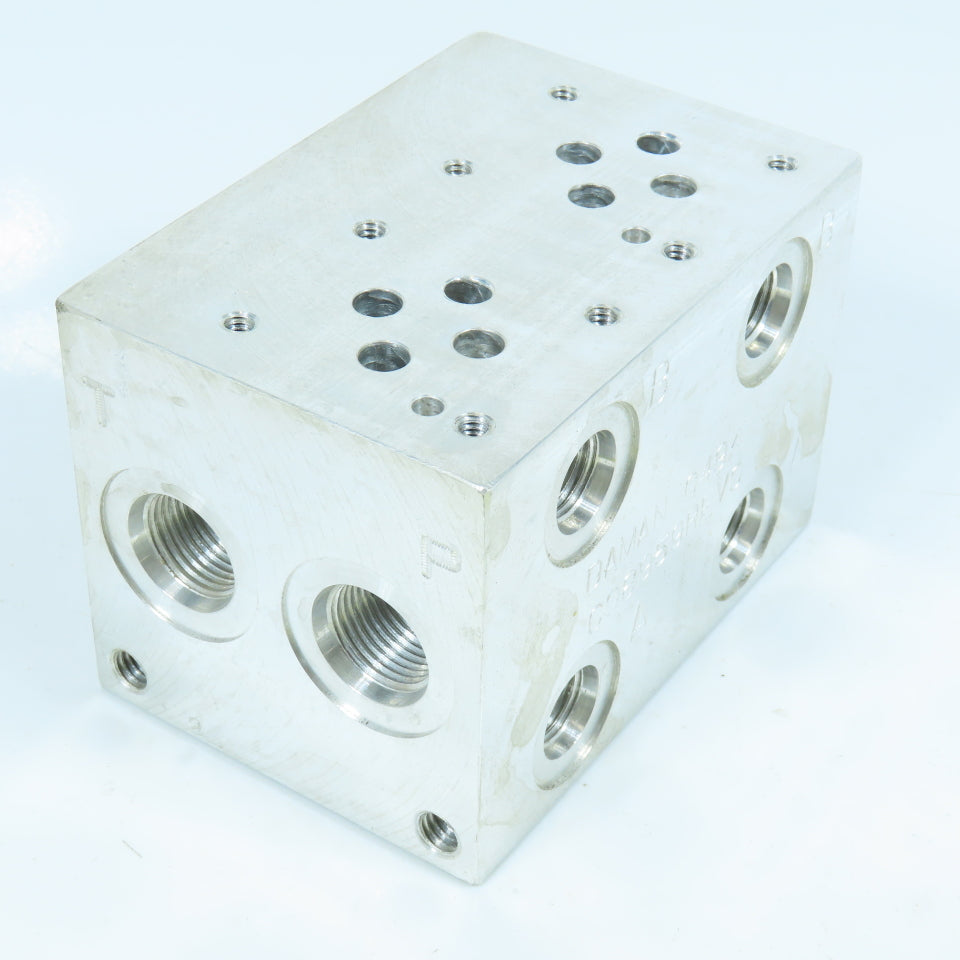 Daman C08959 2 Space D03 Valve Aluminum Hydraulic Manifold
