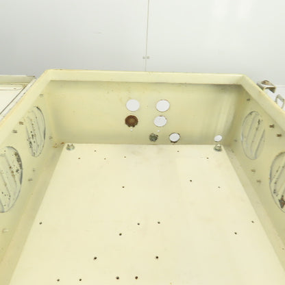 24" x 20" x 8" Steel Electrical Enclosure W/Backplate & Hinged Door