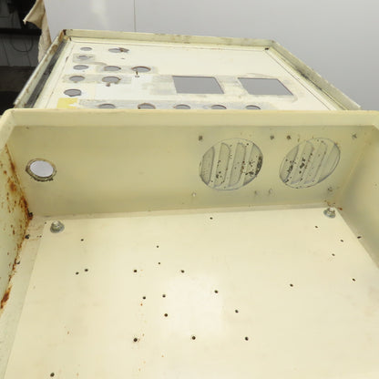 24" x 20" x 8" Steel Electrical Enclosure W/Backplate & Hinged Door