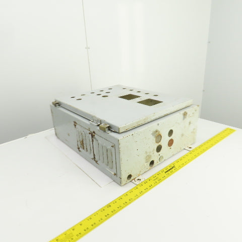 24" x 20" x 8" Steel Electrical Enclosure W/Backplate & Hinged Door