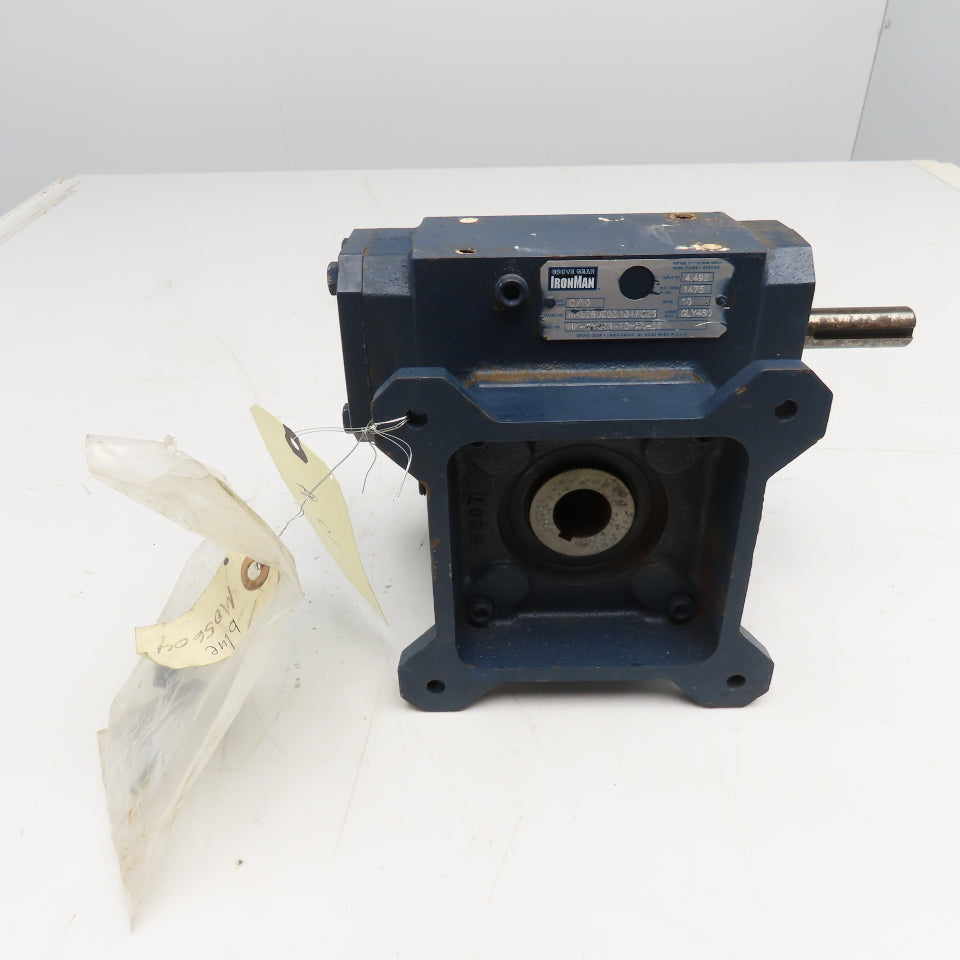 Grove Gear NH8260503.16 10:1 Ratio Right Angle Gear Reducer 1475Ft/Lbs.