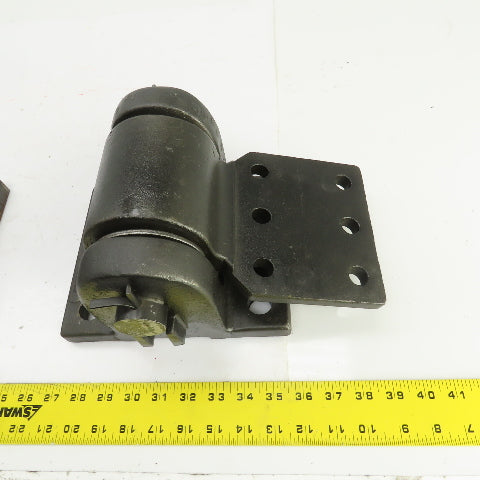 Super Heavy Duty Bolt-On Door Gate Hinge 180° Degree Swing 7" x 8-1/2" Set Of 2