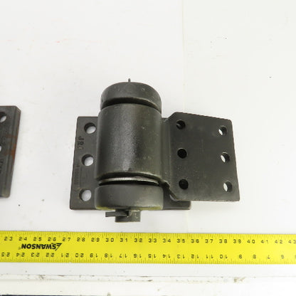 Super Heavy Duty Bolt-On Door Gate Hinge 180° Degree Swing 7" x 8-1/2" Set Of 2