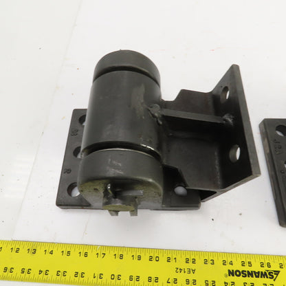 Super Heavy Duty Bolt-On Door Gate Hinge 180° Degree Swing 7" x 8-1/2" Set Of 2