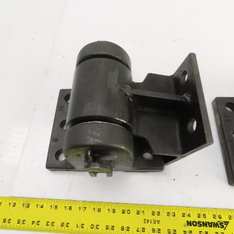 Super Heavy Duty Bolt-On Door Gate Hinge 180° Degree Swing 7" x 8-1/2" Set Of 2
