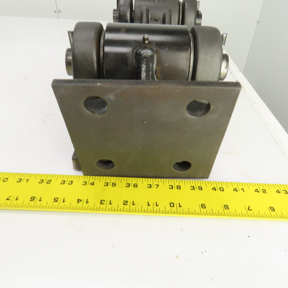 Super Heavy Duty Bolt-On Door Gate Hinge 180° Degree Swing 7" x 8-1/2" Set Of 2