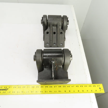 Super Heavy Duty Bolt-On Door Gate Hinge 180° Degree Swing 7" x 8-1/2" Set Of 2