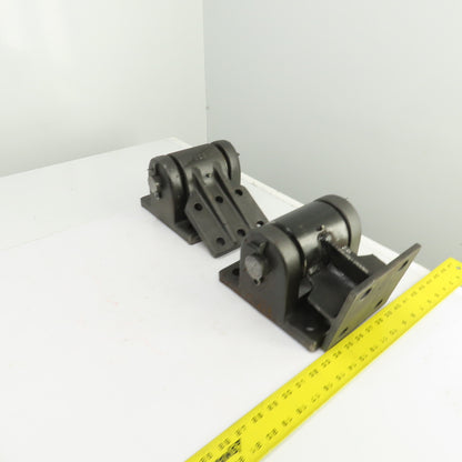 Super Heavy Duty Bolt-On Door Gate Hinge 180° Degree Swing 7" x 8-1/2" Set Of 2