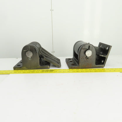 Super Heavy Duty Bolt-On Door Gate Hinge 180° Degree Swing 7" x 8-1/2" Set Of 2