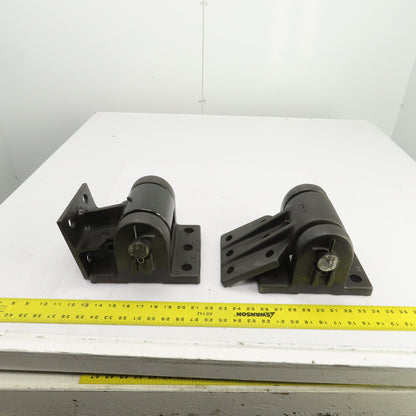 Super Heavy Duty Bolt-On Door Gate Hinge 180° Degree Swing 7" x 8-1/2" Set Of 2