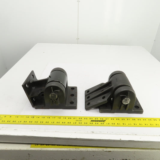 Super Heavy Duty Bolt-On Door Gate Hinge 180° Degree Swing 7" x 8-1/2" Set Of 2